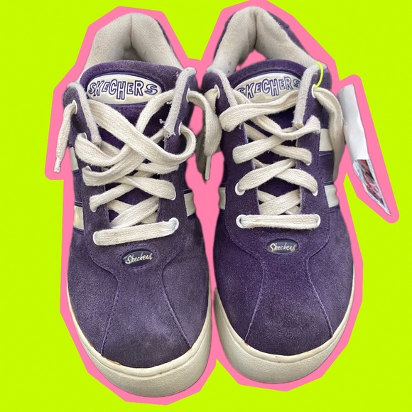 90s Skechers Purple Platform Sneakers - Picture 12 of 12